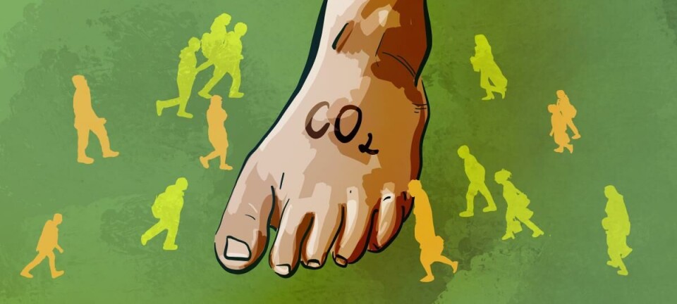 Een grote voetafdruk? Dan zorg je voor meer bijdrage