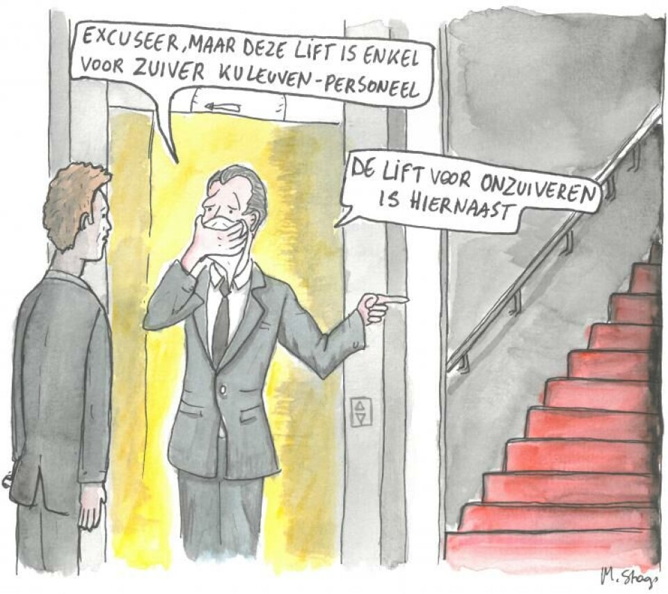 Untermenschen en Übermenschen: personeelsbeleid KU Leuven onder vuur