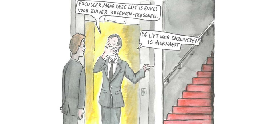 KU Leuven wil symbolische verschillen in docentenkorps weggommen