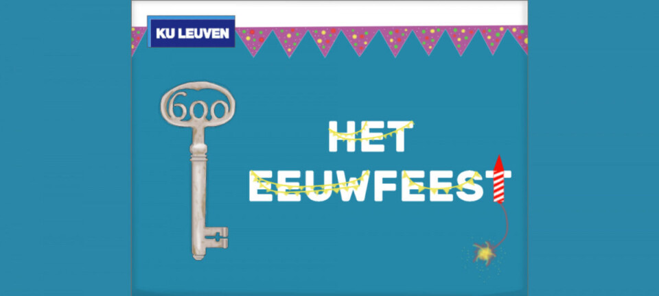 Grootse plannen voor 600ste verjaardag KU Leuven