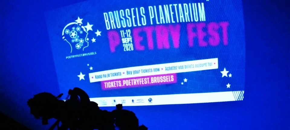 An Evening at the Brussels Planetarium Poetry Fest