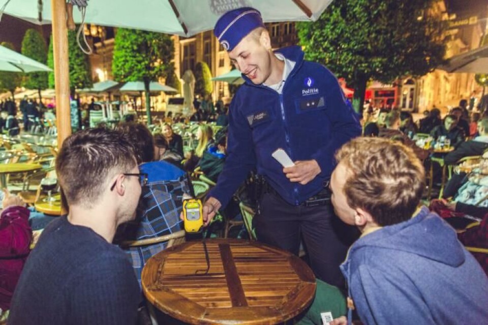 Beloning voor nuchtere studenten