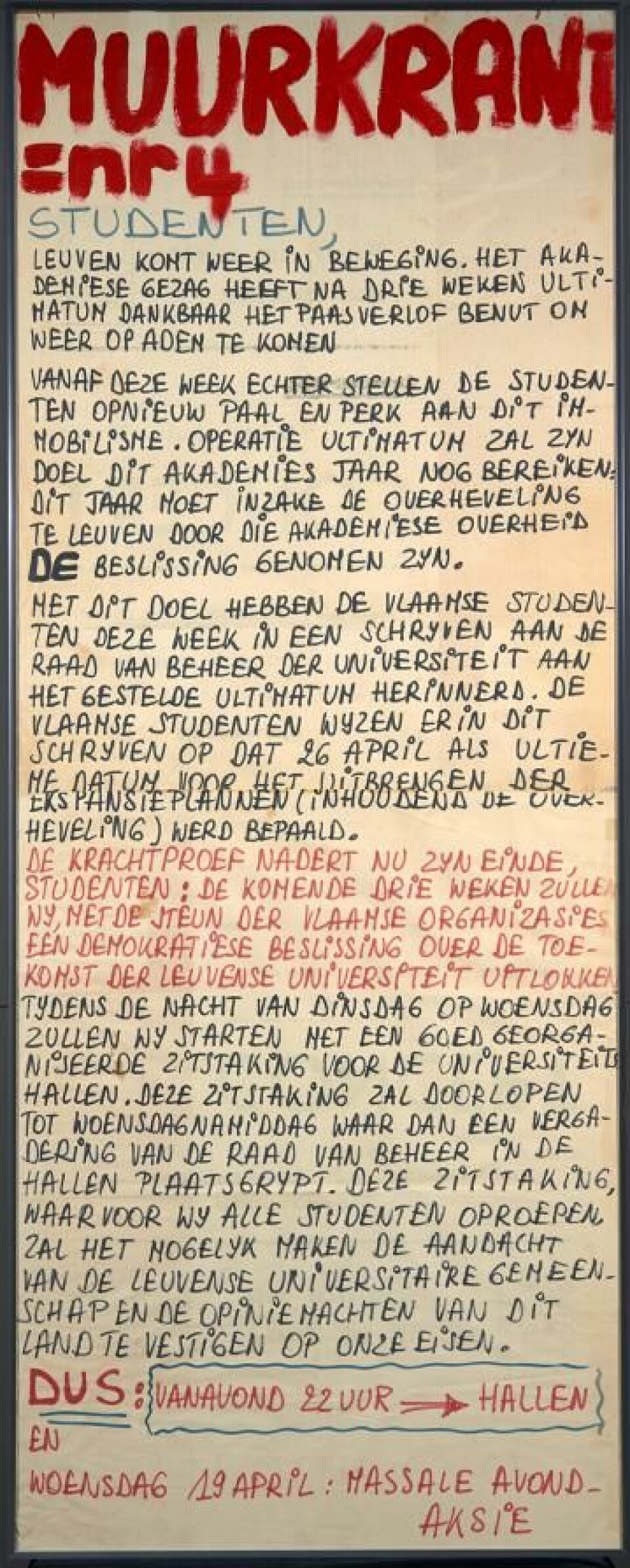 Leuven '68: Niet met ons