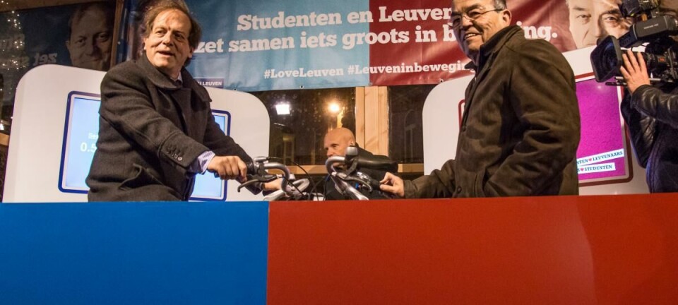 Leuvenaars en studenten fietsen samen 39.000 kilometer niet