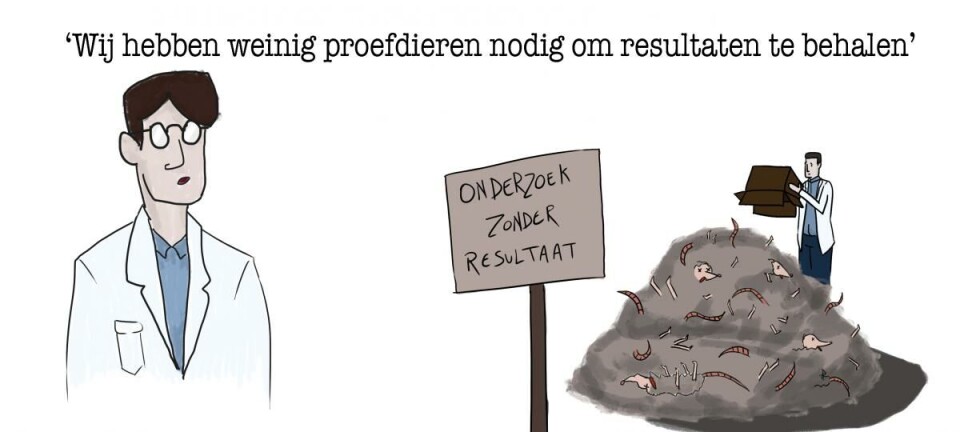 Proefdieren dupe van dubbel onderzoek