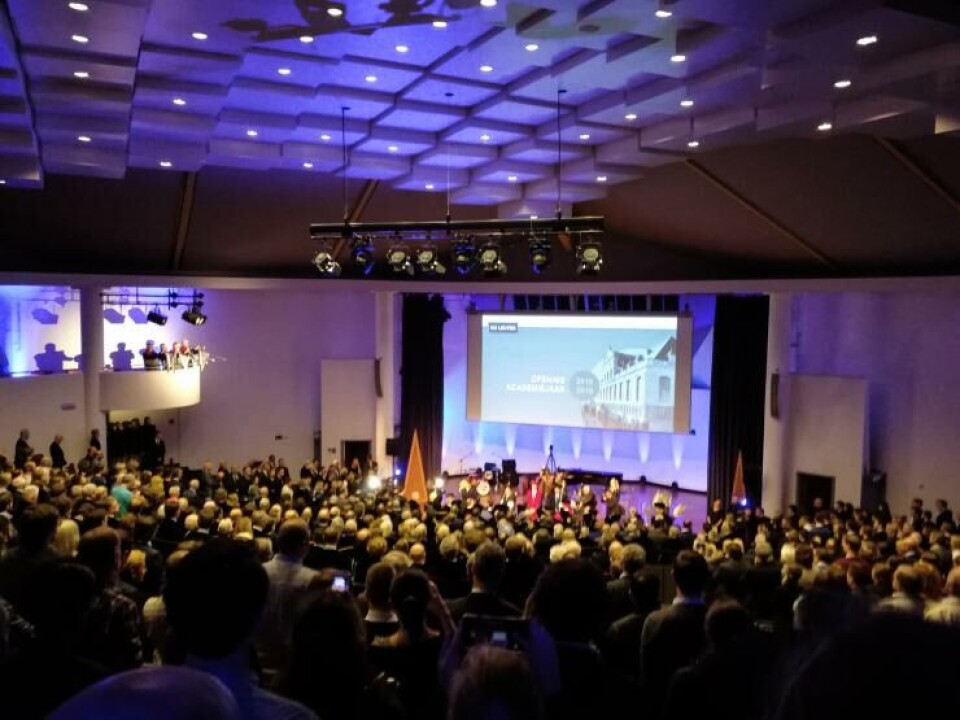 LIVEBLOG: beleef de opening van het academiejaar (Beëindigd)