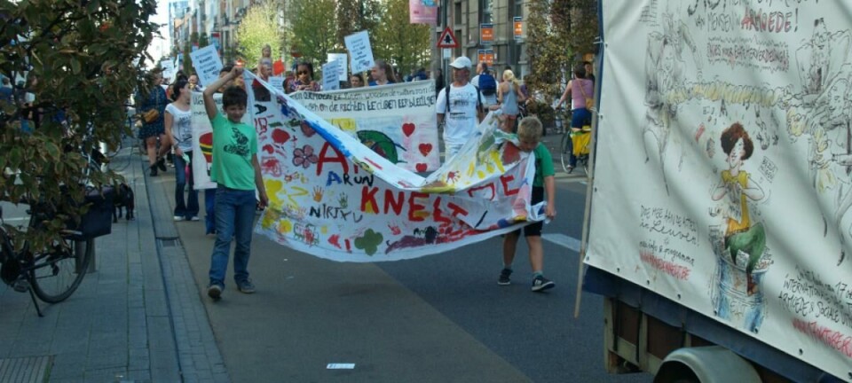 Leuven stapt, zingt en springt tegen armoede