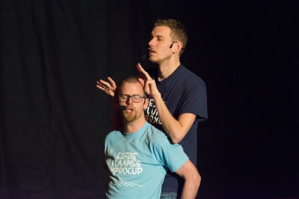 Klunzige Benny wint 11de Vlaamse Improcup