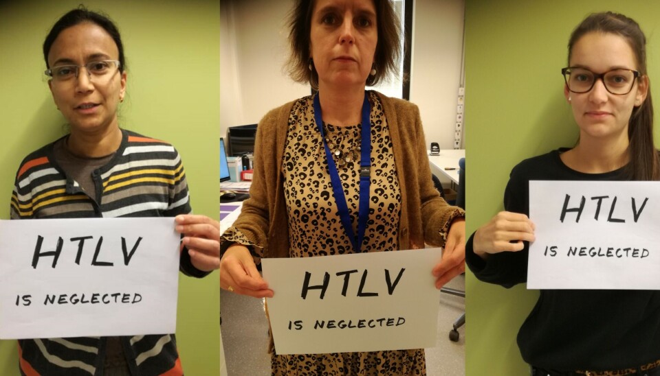 Er wordt nog te weinig onderzoek gedaan naar de behandeling en opsporing van het HTLV-1 virus. Er wordt nog te weinig onderzoek gedaan naar de behandeling en opsporing van het HTLV-1 virus.