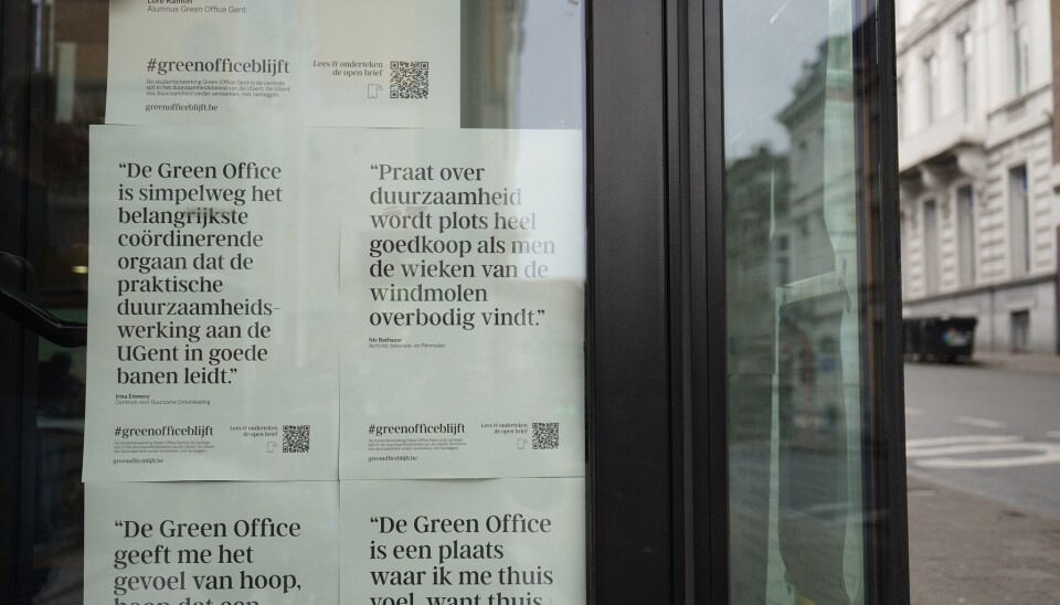 Green Office op de schop: 'UGent ondergraaft eigen maatschappelijke positie'