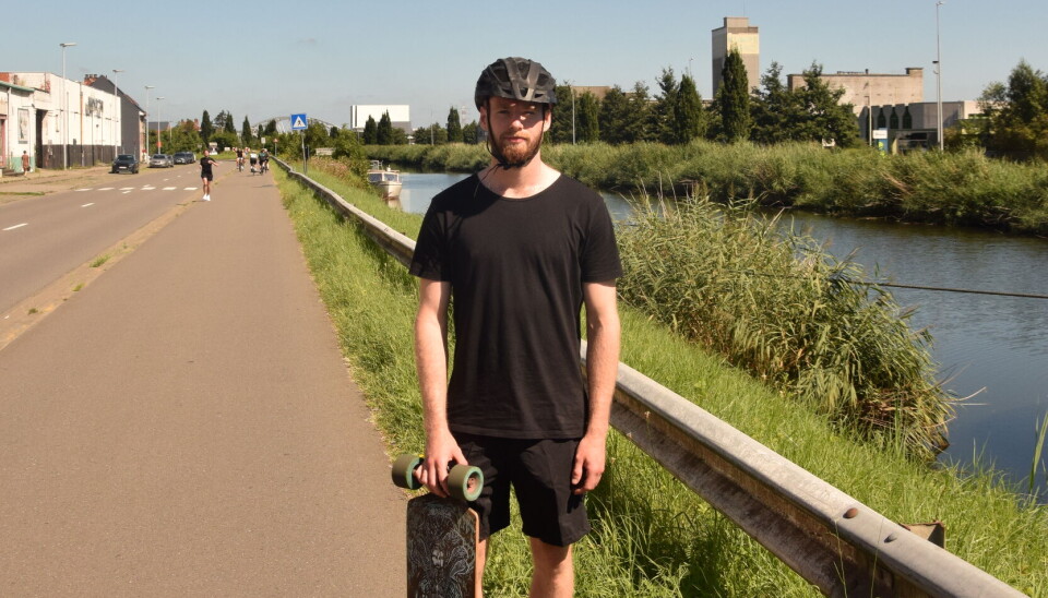 Student Ivar (21) met longboard aangekomen in Boedapest: 'Mensen zijn het avontuur in zich kwijt'