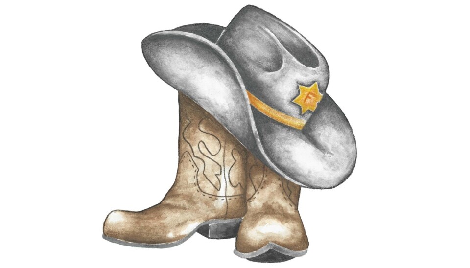 FabioW verovert met zijn cowboyhoed- en laarzen het internet.