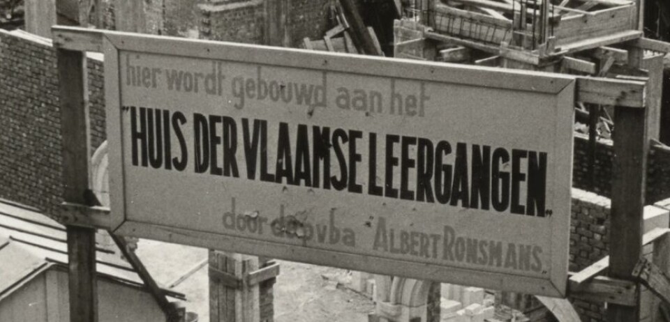 Vlaamse Leergangen was van de jaren zestig tot 1985 gevestigd op de hoek van de Boekhandels- en Munststraat.