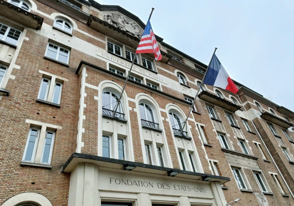 Het huis voor studenten van de Verenigde Staten in de Cité internationale universitaire van Parijs.