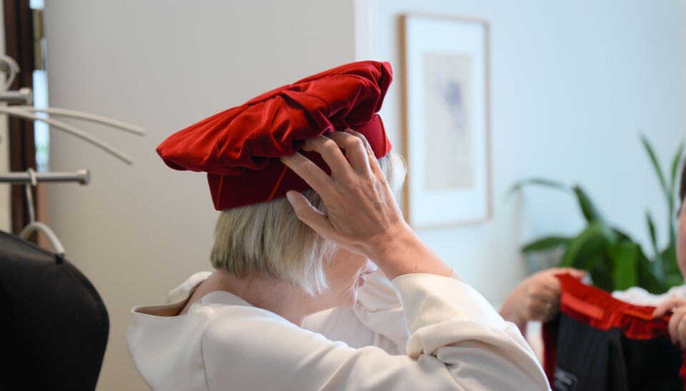 Nu de rectorale toga gepast is, kan Severine Vermeire echt aan haar termijn beginnen.