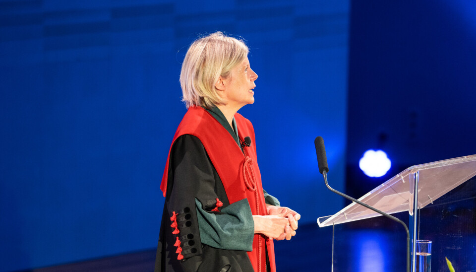 Tijdens de academische zitting op de opening van het academiejaar, gebruikt Severine Vermeire ook als rector officieel het woord 'genocide'.