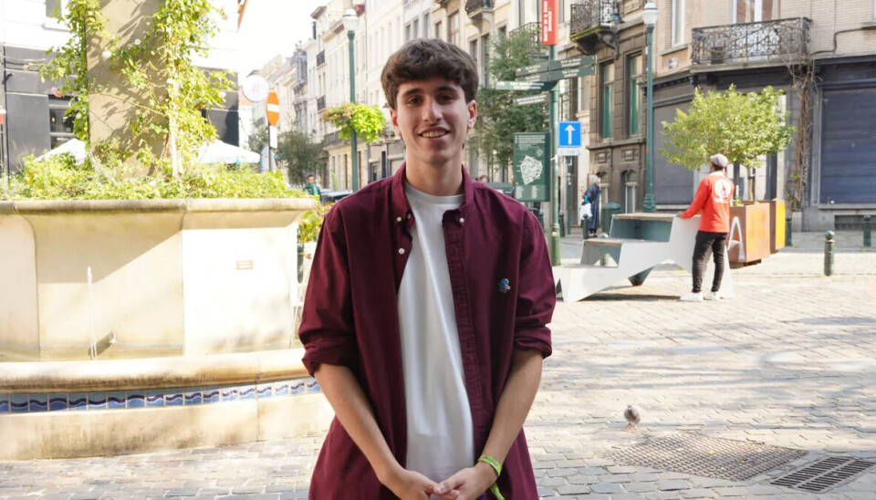 Gabriel (18) is 'proefkonijn' van de nieuwe richting.